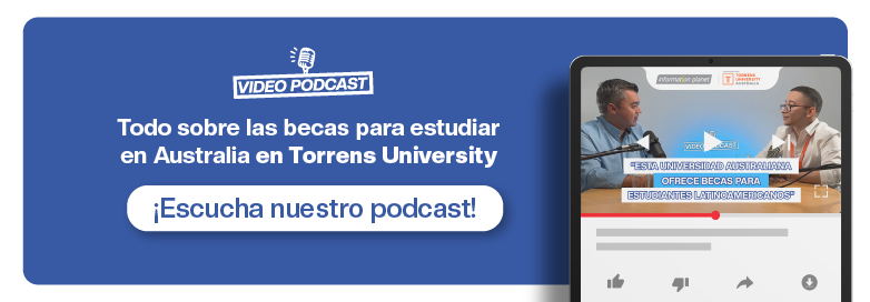 Banner becas para estudiar en Australia Torrens University
