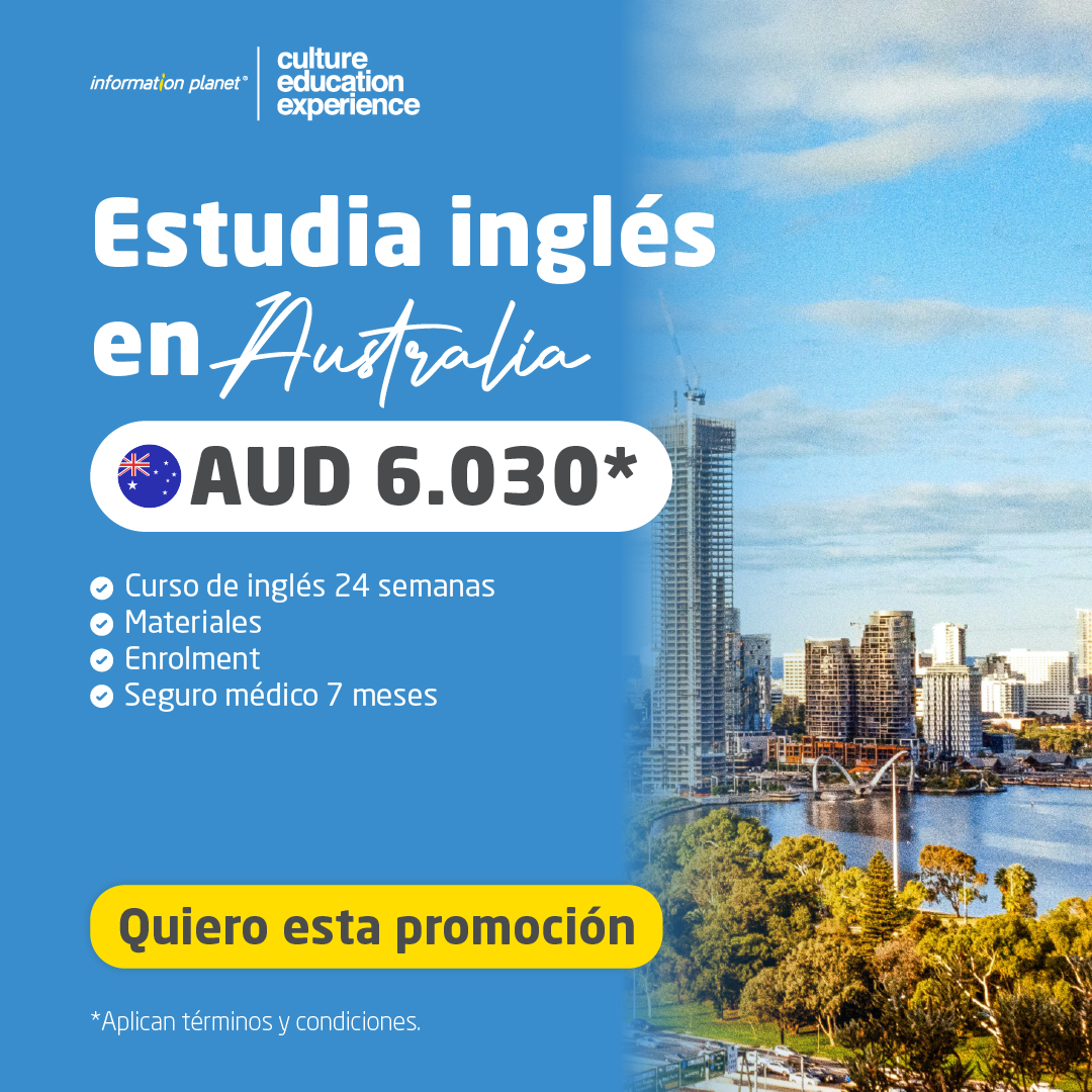 Promo 1 Estudia inglés en Australia