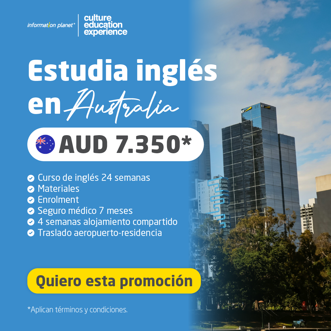 Promo 2 Estudia inglés en Australia
