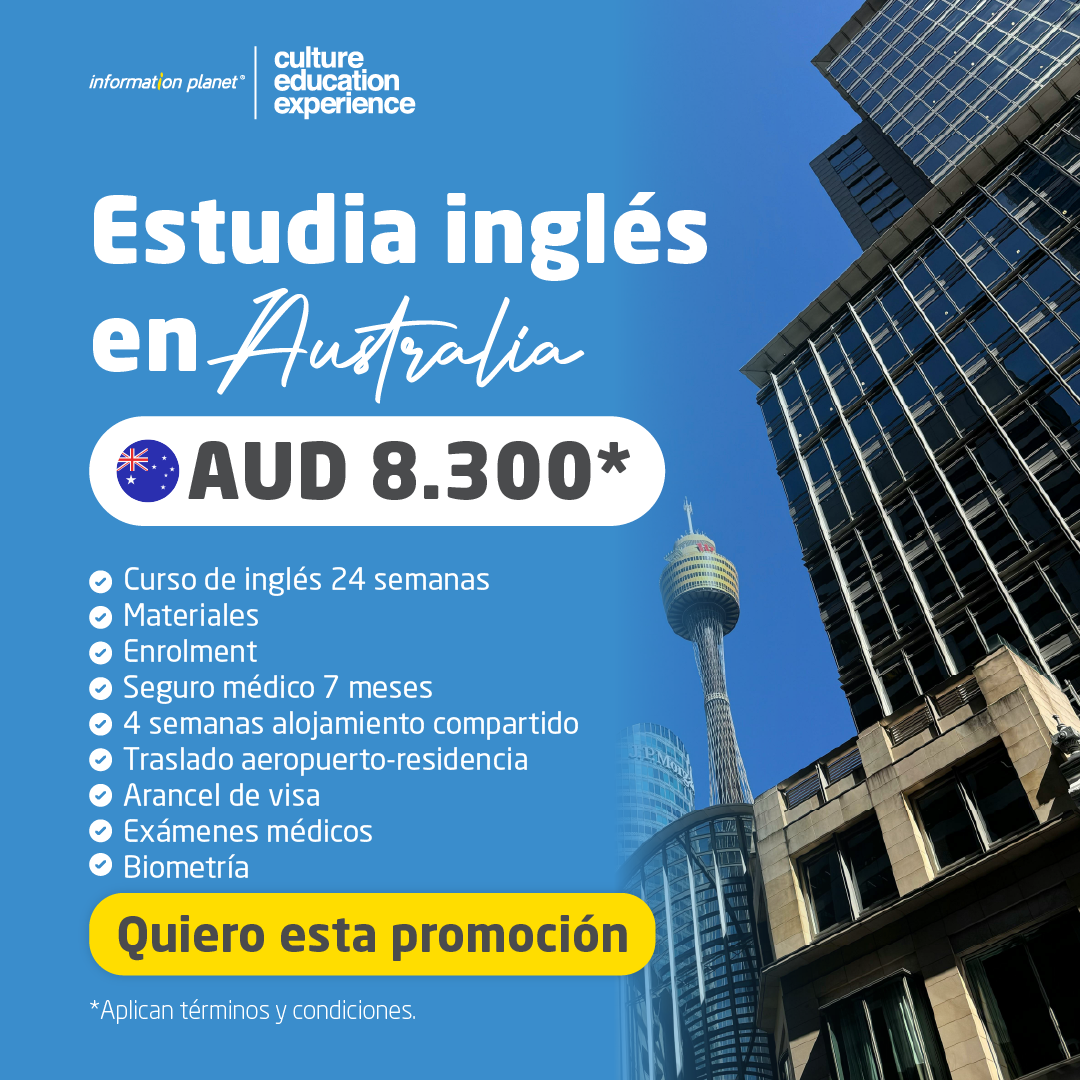 Promo 3 Estudia inglés en Australia