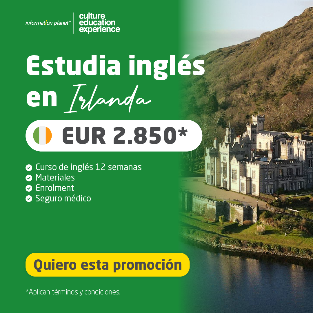 promo 1 Estudia inglés en Irlanda
