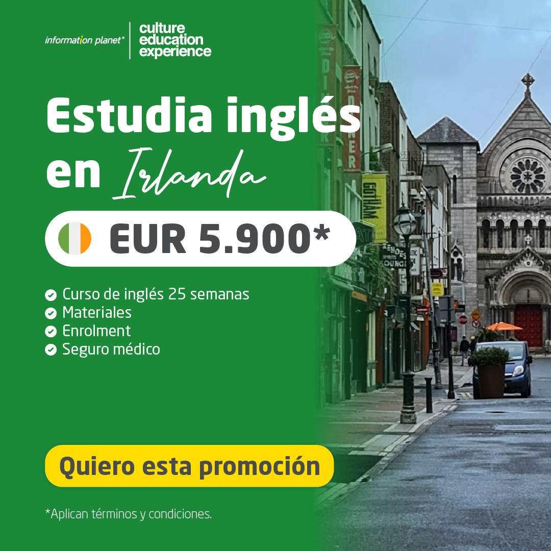 promo 2 Estudia inglés en Irlanda
