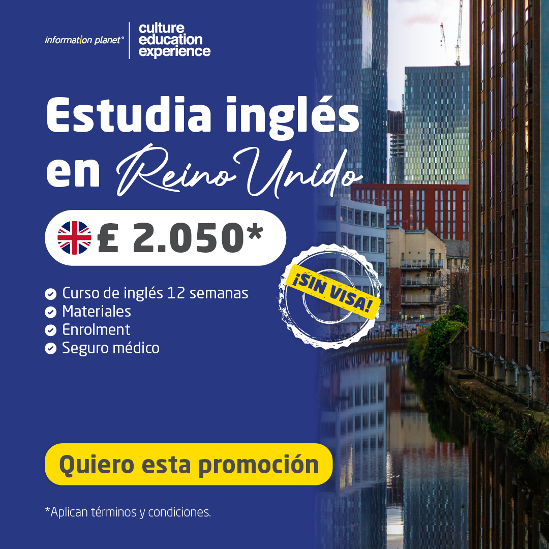 Promo 1 Estudia inglés en Reino Unido
