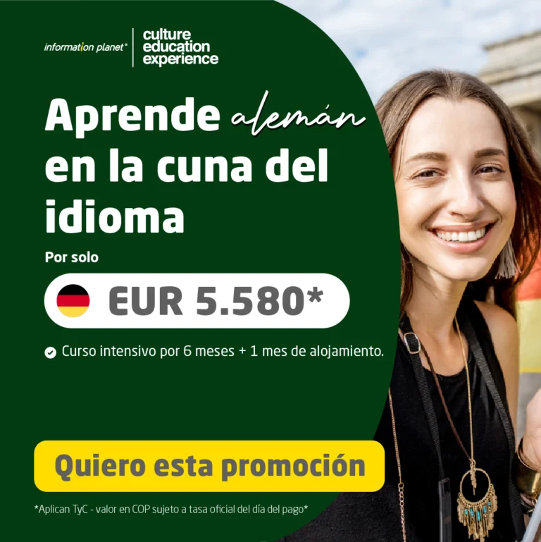 Aprende alemán en la cuna del idioma intensivo