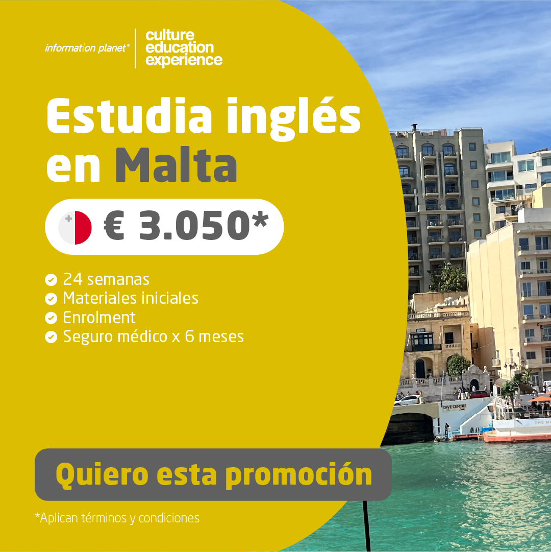 Estudia inglés en Malta promoción 1