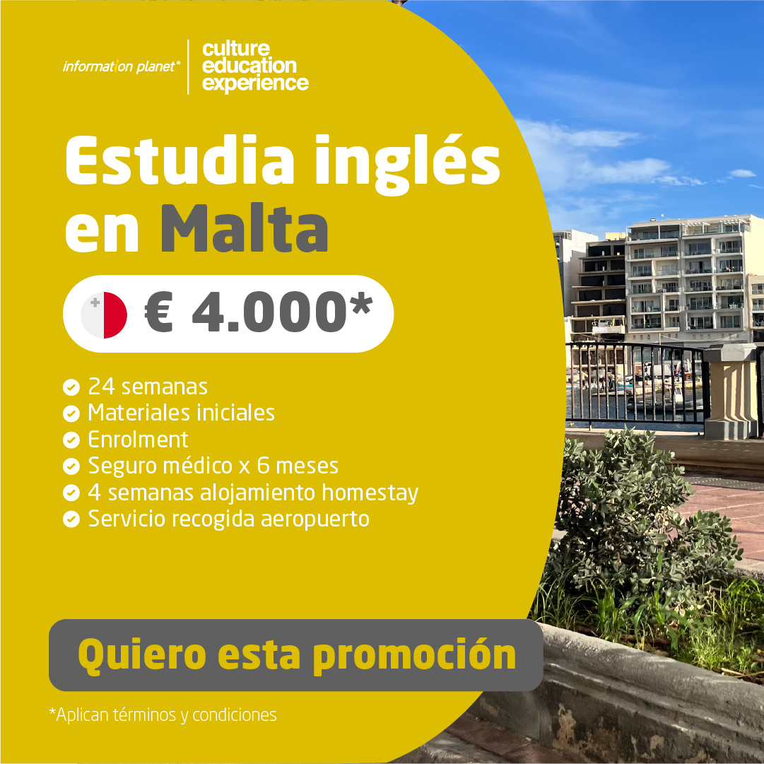 Estudia inglés en Malta promoción 2