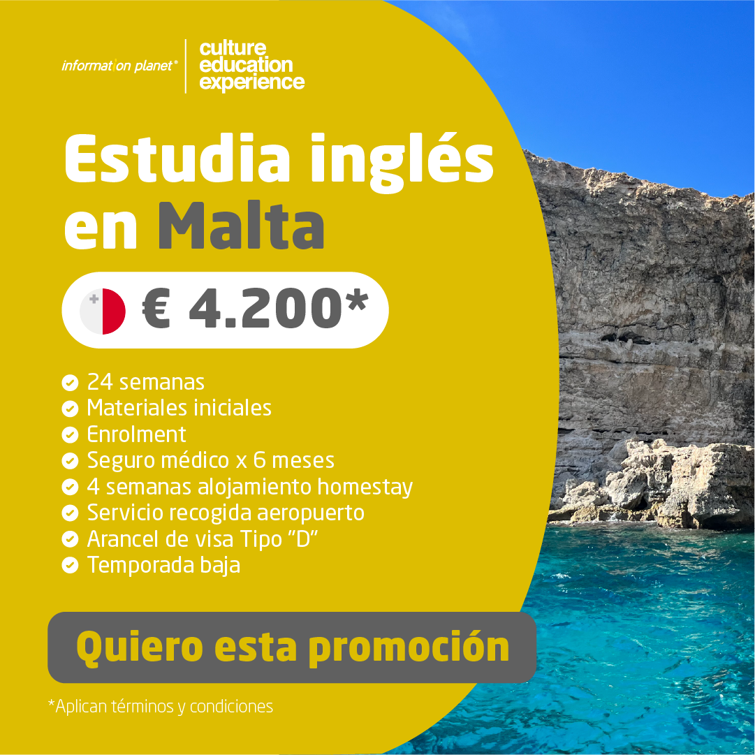 Estudia inglés en Malta promoción 3