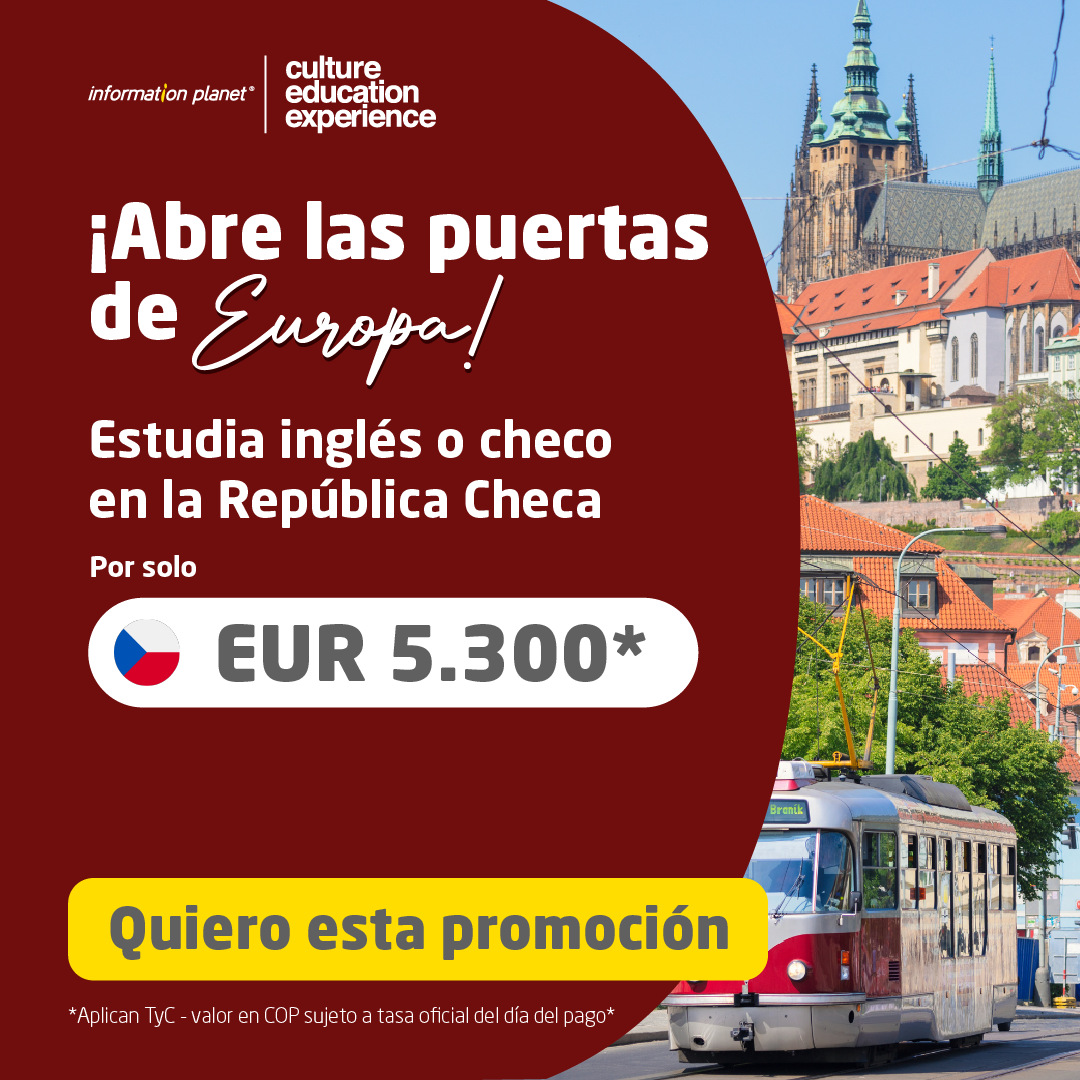 Estudia inglés o Checo en república checa por