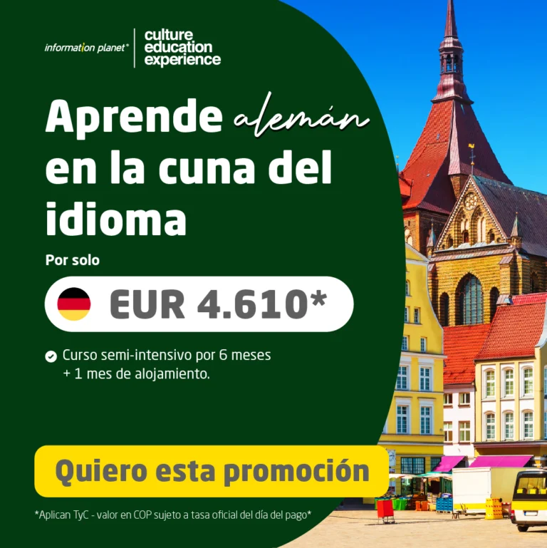 Aprende alemán en la cuna del idioma