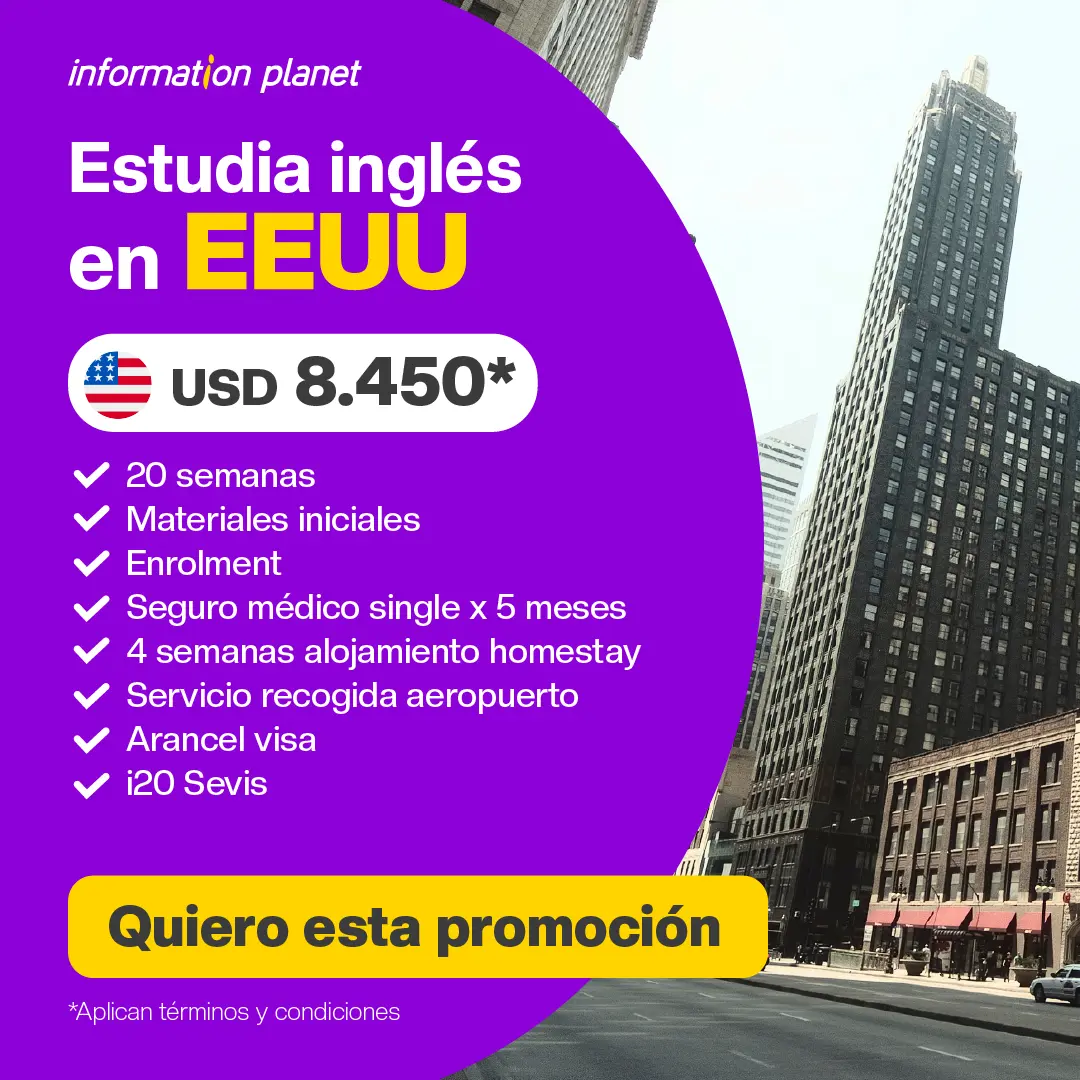Promo 3 Estudia inglés en Estados Unidos
